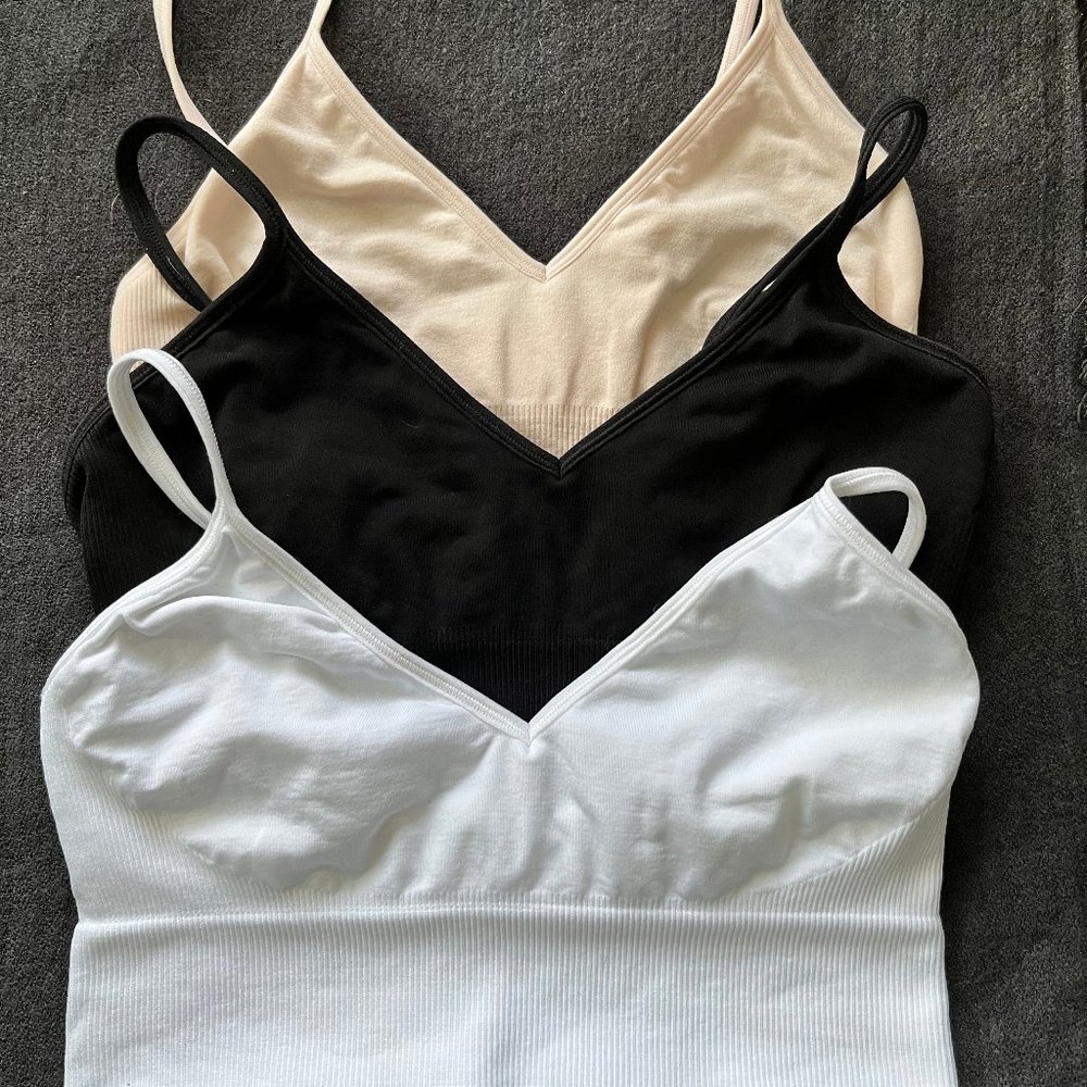 Lot of 3 GAP Plunge Bralette - NWOT Size Small ::: FREE SHIPPING!